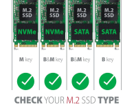 Axagon PCIE NVME+SATA M.2 ADAPTER - 730832 - zdjęcie 5